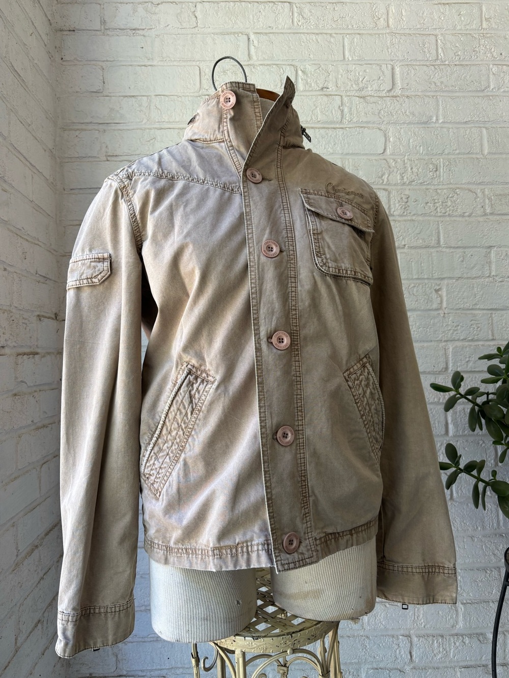 🌟🌟RARE FIND!🌟🌟Vintage CHEVIGNON Pocket // Cargo Jacket sz S